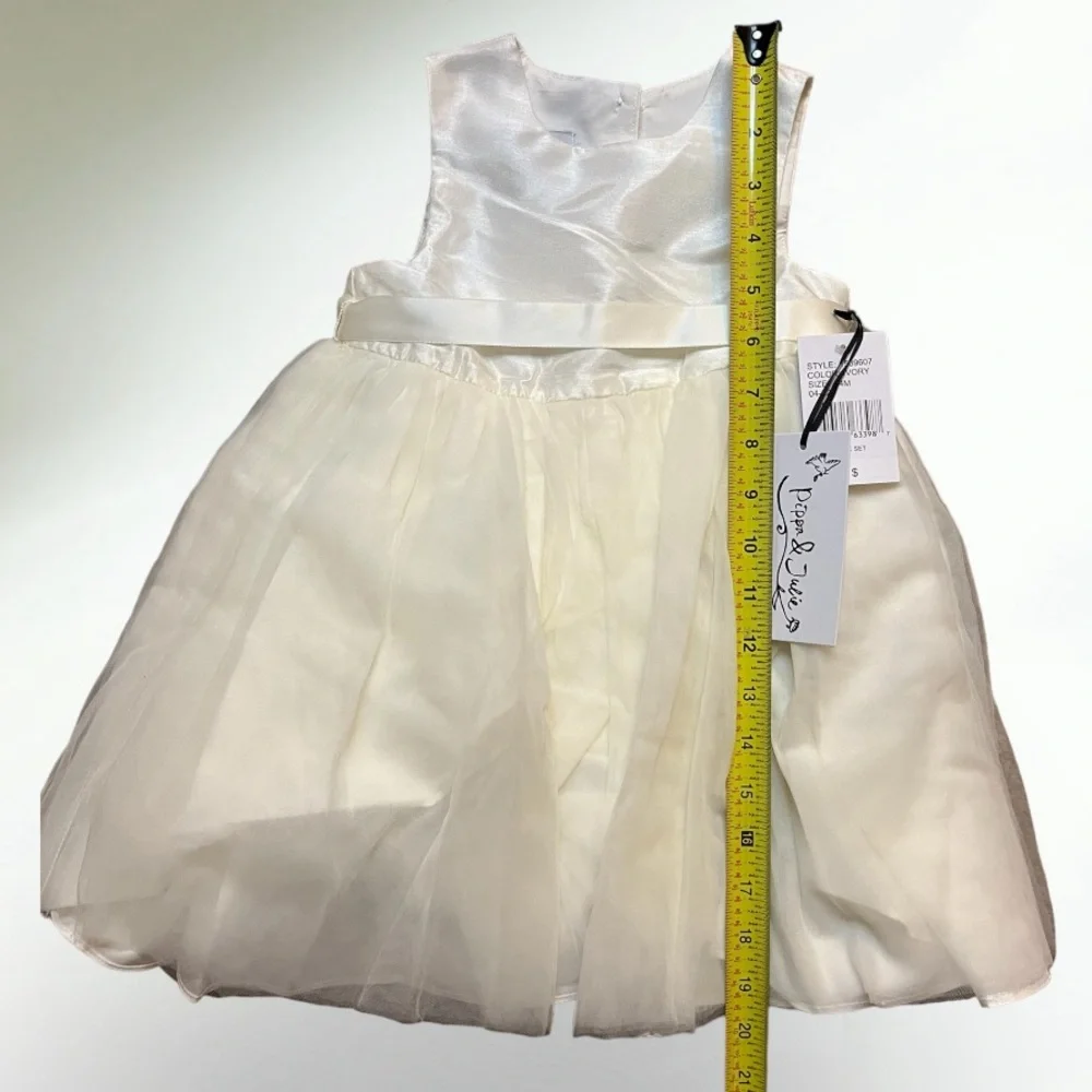 Pastourelle Ballerina A-Line Dress with Diaper Cover 24 months